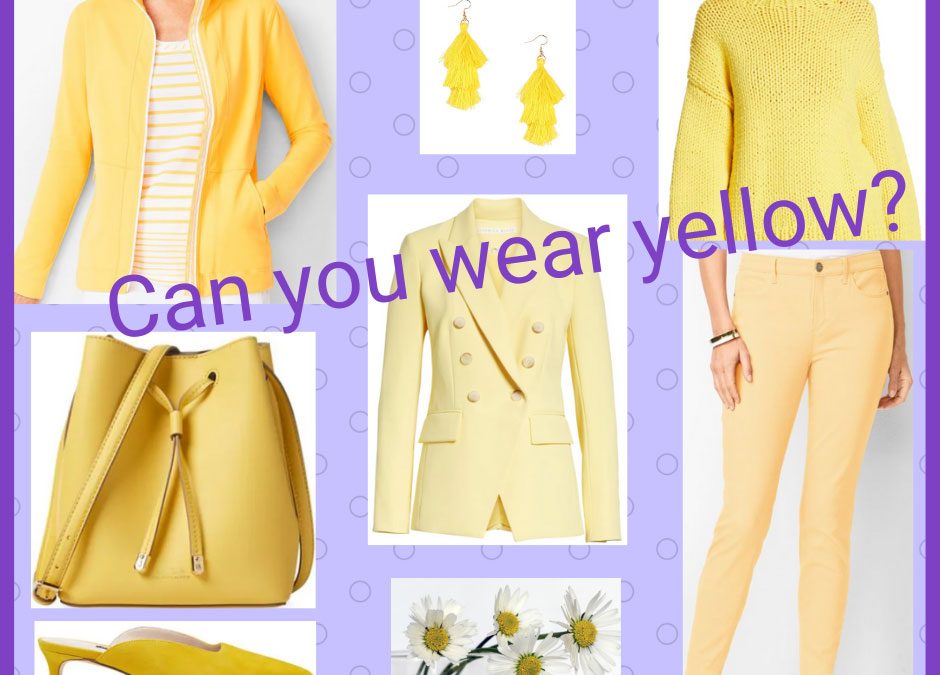 can you wear yellow
