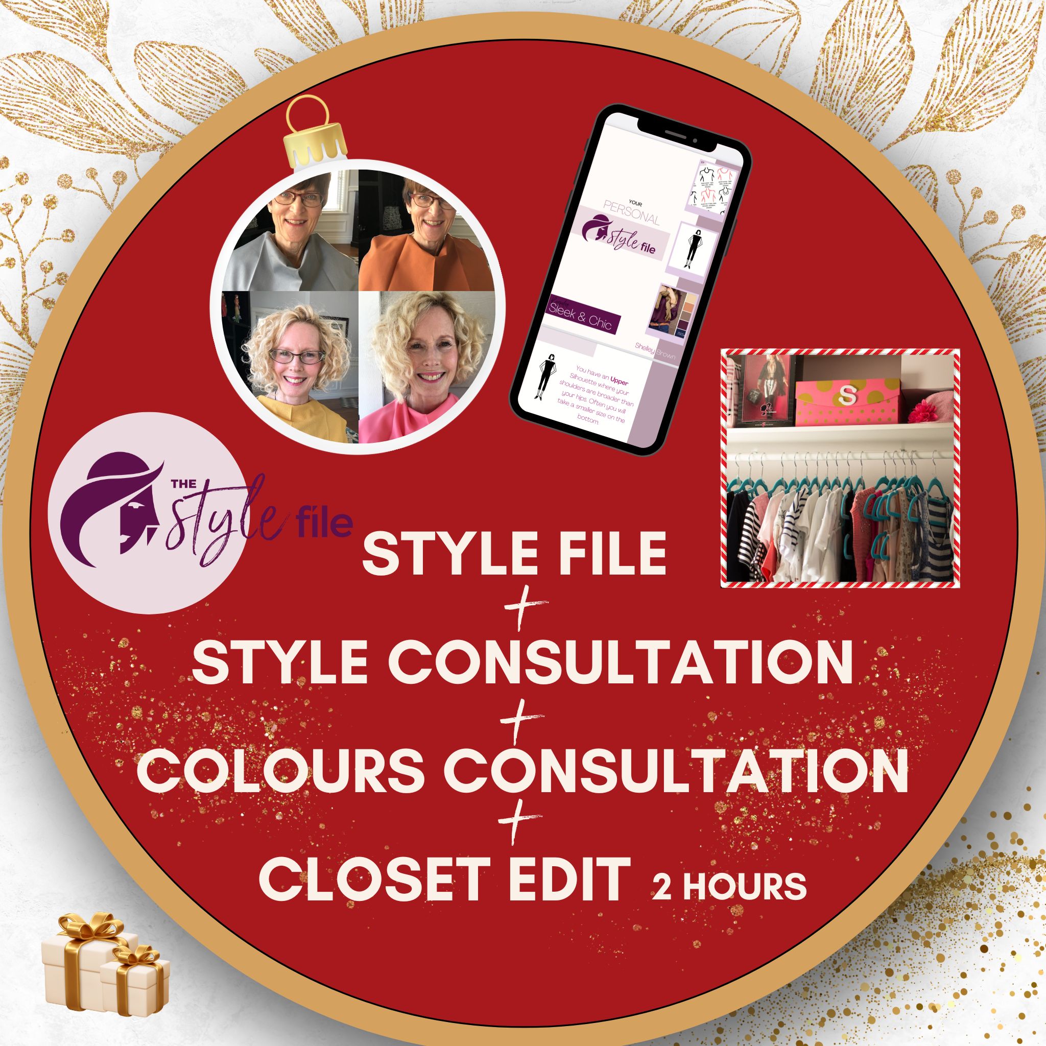 Complete Makeover  Christmas Package🎄Style File + Consultation + Current Colours + Closet Edit 2hrs